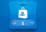 PlayStation Network Card USD 5 Gift Card US