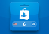 PlayStation Network Card USD 6 Gift Card US