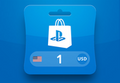 PlayStation Network Card USD 1 Gift Card US