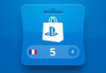 PlayStation Network EUR 5 Gift Card FR