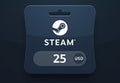 Steam Wallet USD 25 Gift Card US