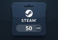 Steam Wallet USD 50 Gift Card US