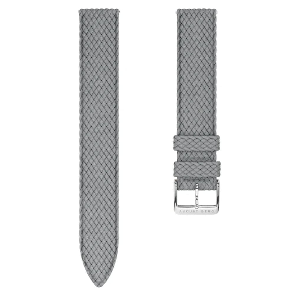 August Berg Gray Dial Nylon Strap Unisex Watch 10140H04VCG8C (40mm)