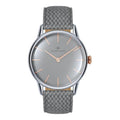 August Berg Gray Dial Nylon Strap Unisex Watch 10232H04VCG8C (32mm)