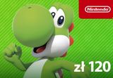 Nintendo eShop Prepaid Card PLN 120 Key PL