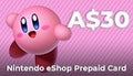Nintendo eShop Prepaid Card A$30 AU Key