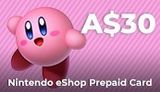 Nintendo eShop Prepaid Card A$30 AU Key