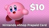 Nintendo eShop Prepaid Card $10 CA Key