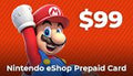 Nintendo eShop Prepaid Card $99 US Key