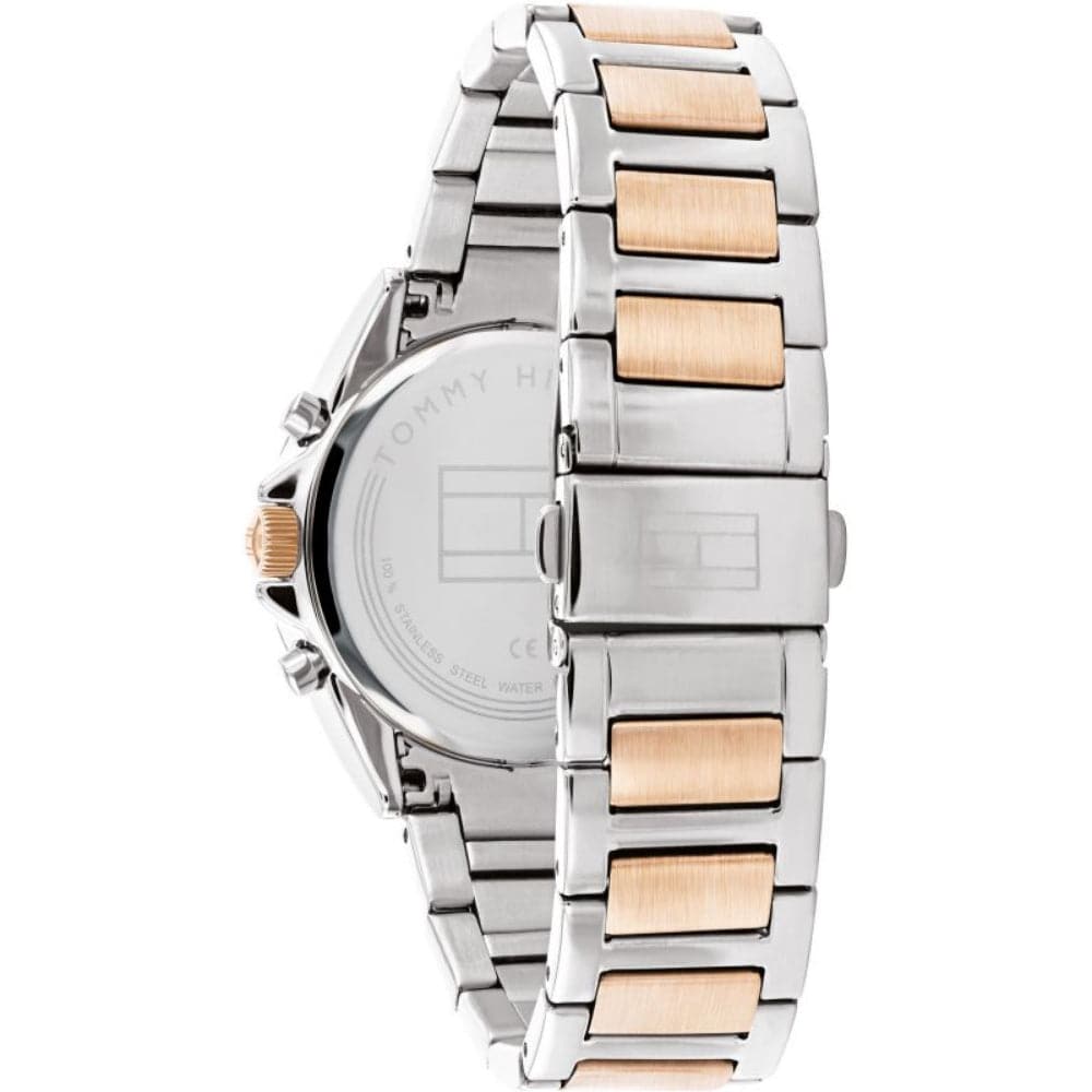 Tommy Hilfiger Chronograph Two-Tone Stainless Steel Strap Women Watch 1782387