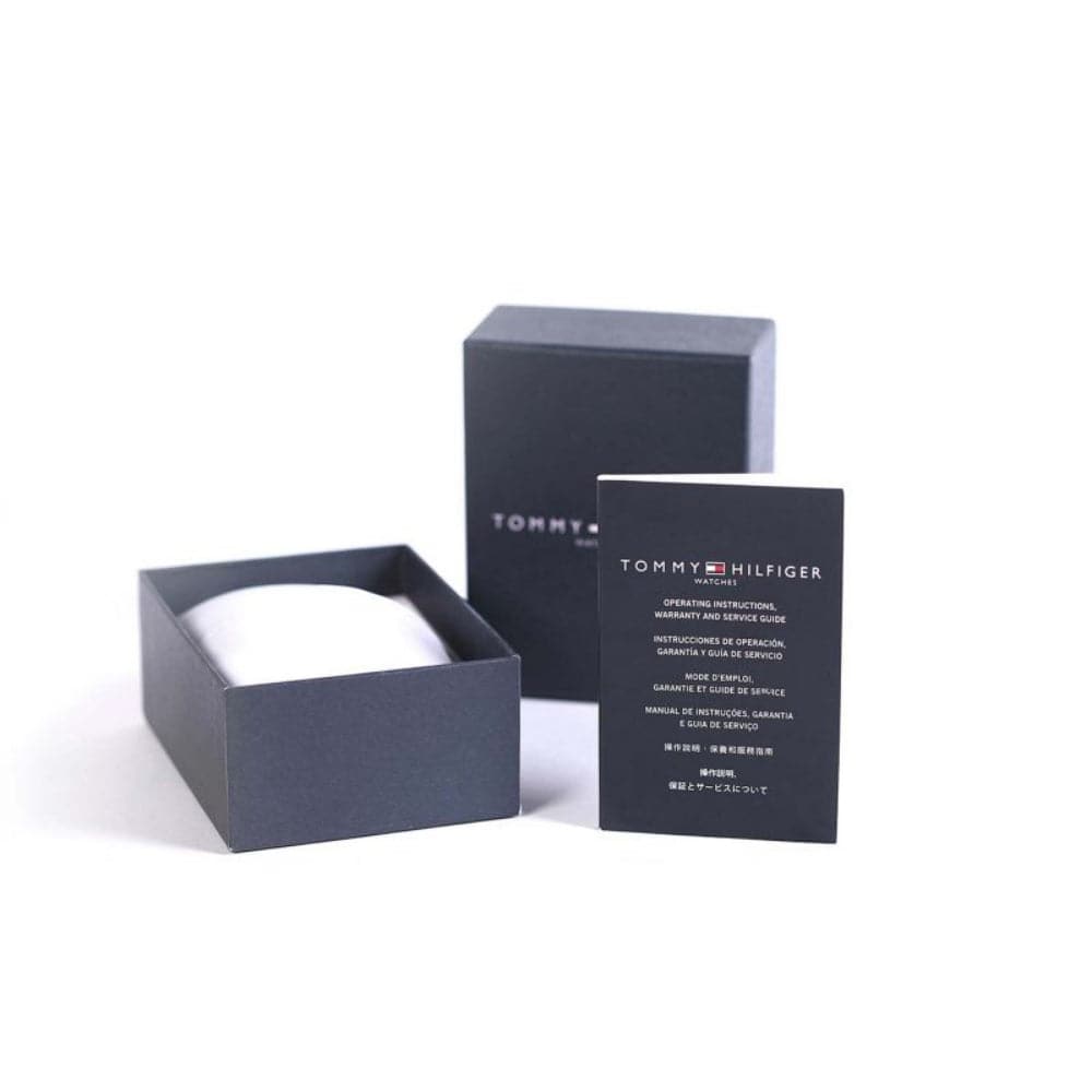 Tommy Hilfiger Gray Dial Rose Gold Stainless Steel Strap Women Watch 1782482