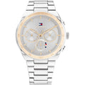 Tommy Hilfiger Chronograph Silver Stainless Steel Strap Men Watch 1782574