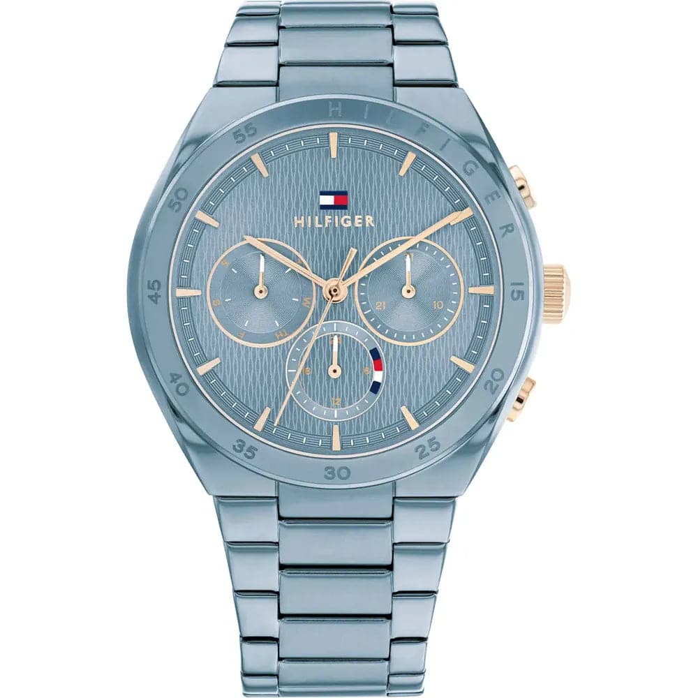 Tommy Hilfiger Chronograph Blue Dial Stainless Steel Strap Women Watch 1782576