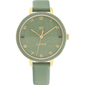 Tommy Hilfiger Florence Green Dial & Leather Strap Women Watch 1782583