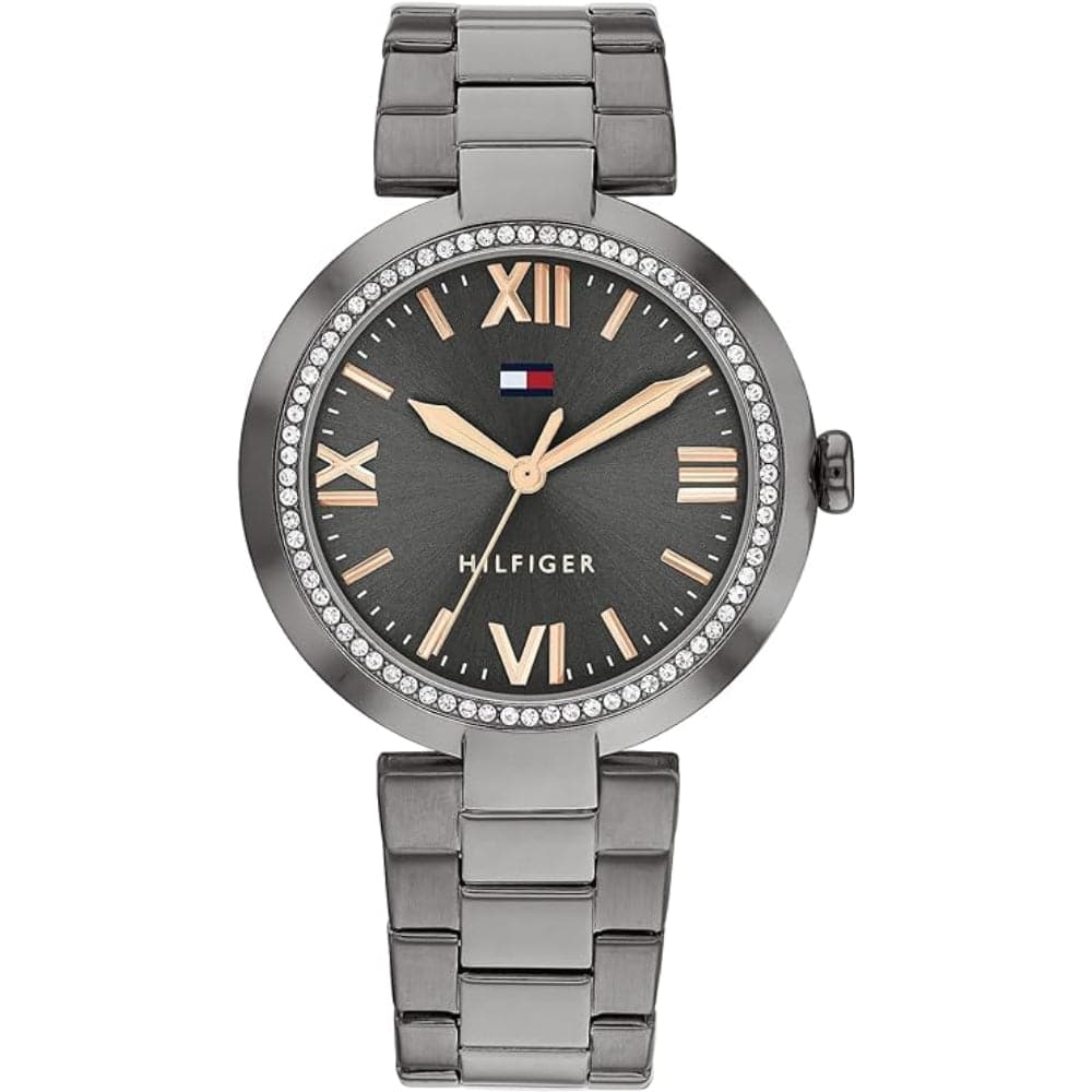 Tommy Hilfiger Gray Dial Stainless Steel Strap Women Watch 1782630