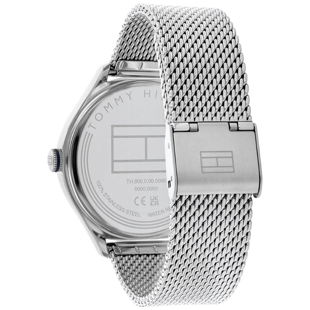 Tommy Hilfiger Chronograph Silver Milanese Strap Women Watch 1782654