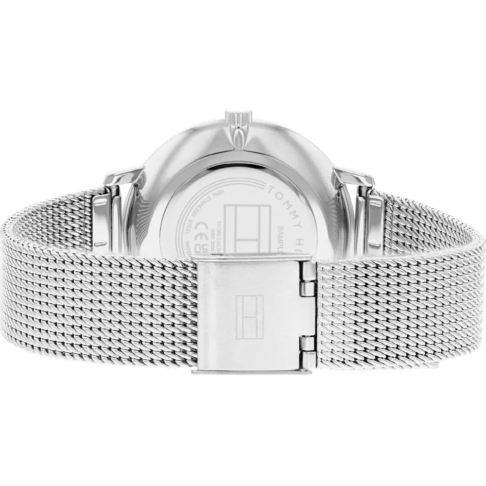 Tommy Hilfiger White Dial Silver Milanese Strap Women Watch 1782666