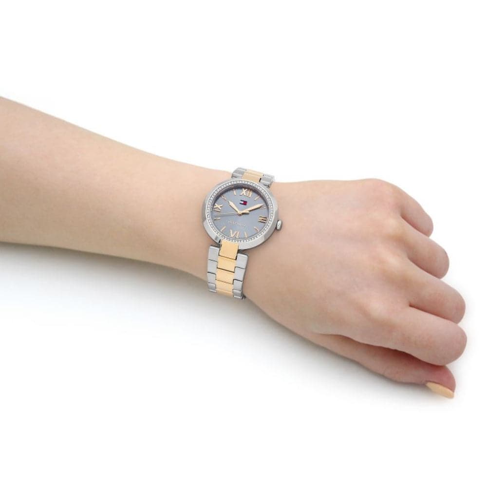 Tommy Hilfiger Two-Tone Stainless Steel Strap Women Watch 1782680