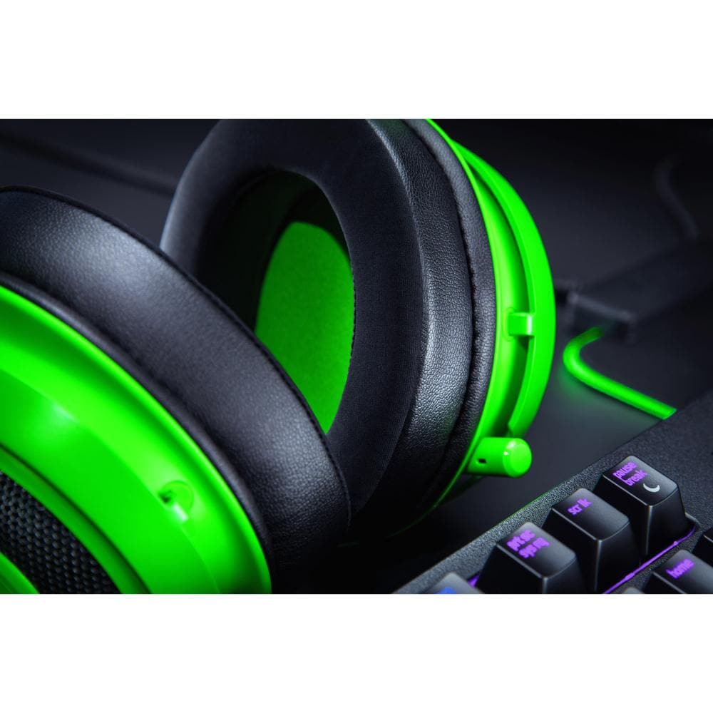 Razer Kraken RZ04-02830200-R3M1- Multi-Platform Wired Gaming Headset - Green - FRML Packaging