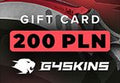 G4Skins.com Gift Card 200 PLN