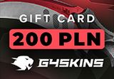 G4Skins.com Gift Card 200 PLN