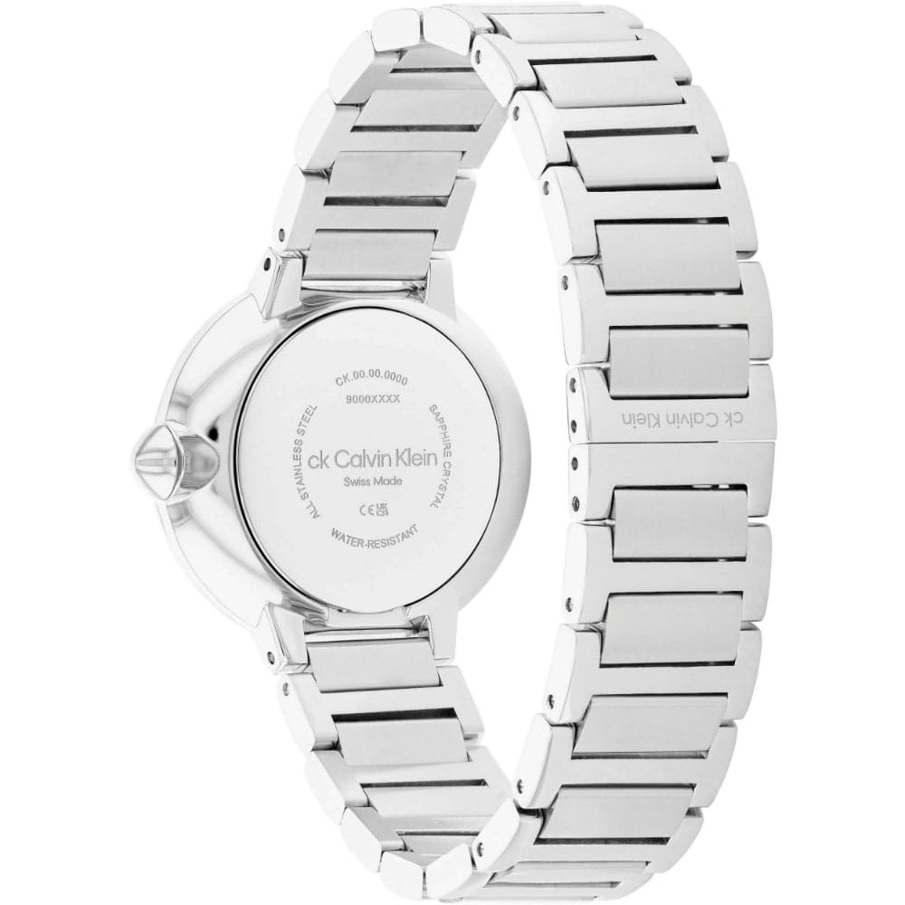 Calvin Klein Silver Dial Stainless Steel Strap Women Watch 25000046