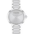 Calvin Klein Silver Dial Stainless Steel Strap Women Watch 25000046