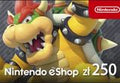 Nintendo eShop Prepaid Card PLN 250 Key PL