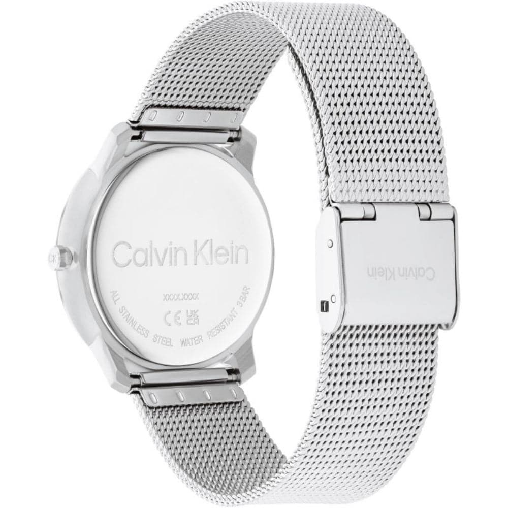 Calvin Klein Iconic Silver Dial Milanese Strap Unisex Watch 25200032