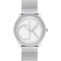 Calvin Klein Iconic Silver Dial Milanese Strap Unisex Watch 25200032
