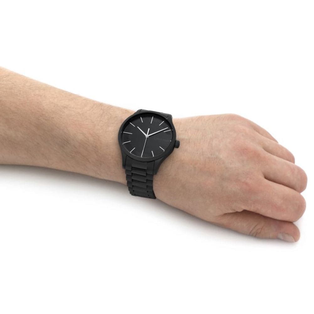 Calvin Klein Black Dial Stainless Steel Strap Unisex Watch 25200040