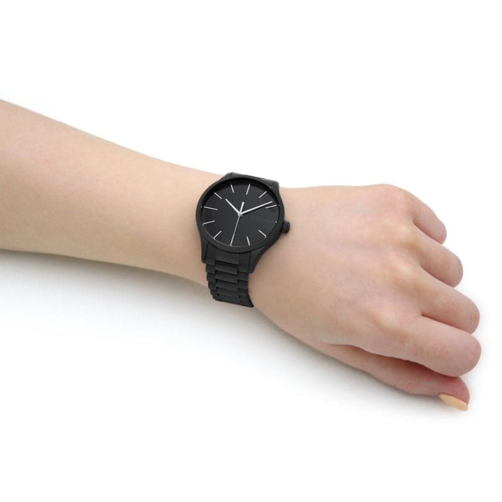 Calvin Klein Black Dial Stainless Steel Strap Unisex Watch 25200040