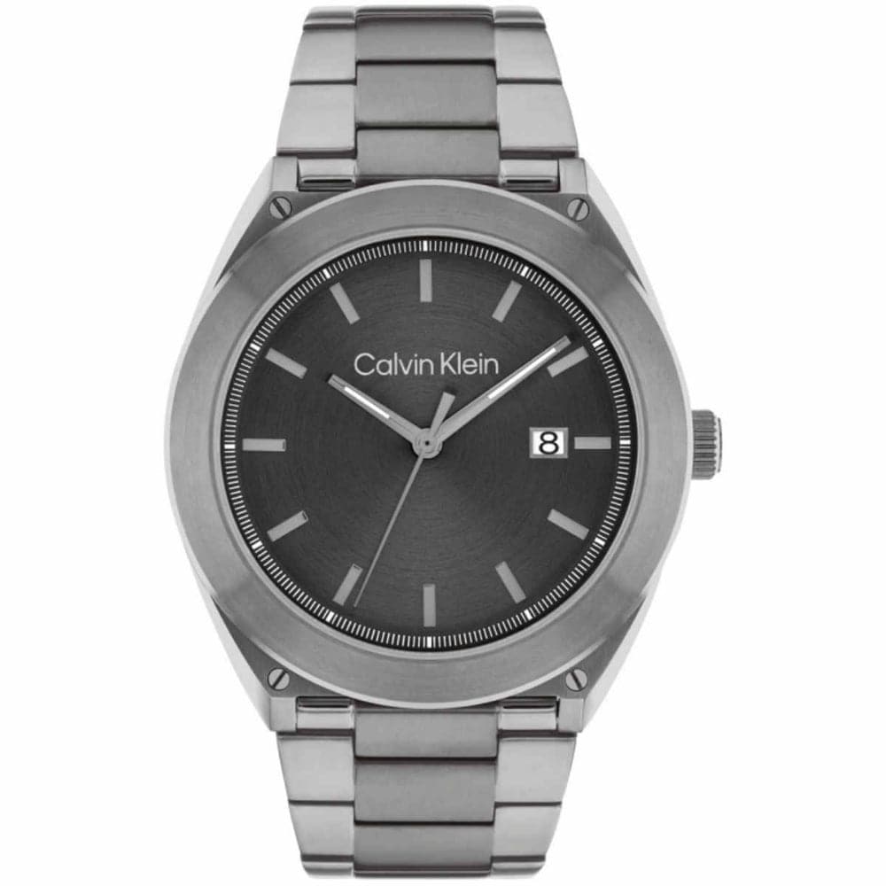 Calvin Klein Gray Dial & Stainless Steel Strap Men Watch 25200197