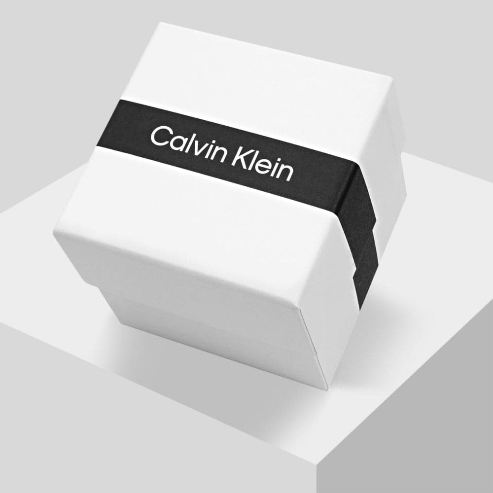 Calvin Klein Rose Gold Dial Stainless Steel Strap Women Watch 25200231