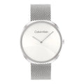 Calvin Klein White Dial Silver Milanese Strap Women Watch 25200245
