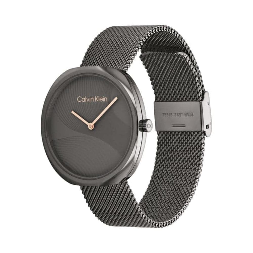 Calvin Klein Grey Dial Milanese Strap Women Watch 25200248