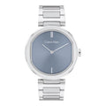 Calvin Klein Blue Dial Silver Stainless Steel Strap Women Watch 25200250