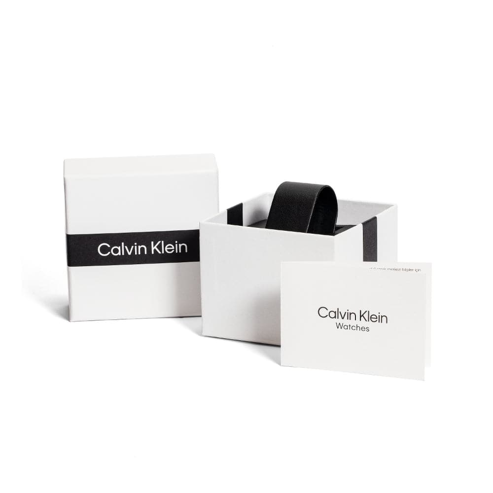 Calvin Klein Chronograph Silver Stainless Steel Strap Men Watch 25200264