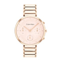 Calvin Klein Chronograph Gold Stainless Steel Strap Women Watch 25200283