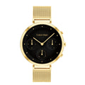 Calvin Klein Chronograph Gold Milanese Strap Women Watch 25200287