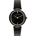 Calvin Klein Effortless Glamour Black Stainless Steel Strap Women Watch 25200310