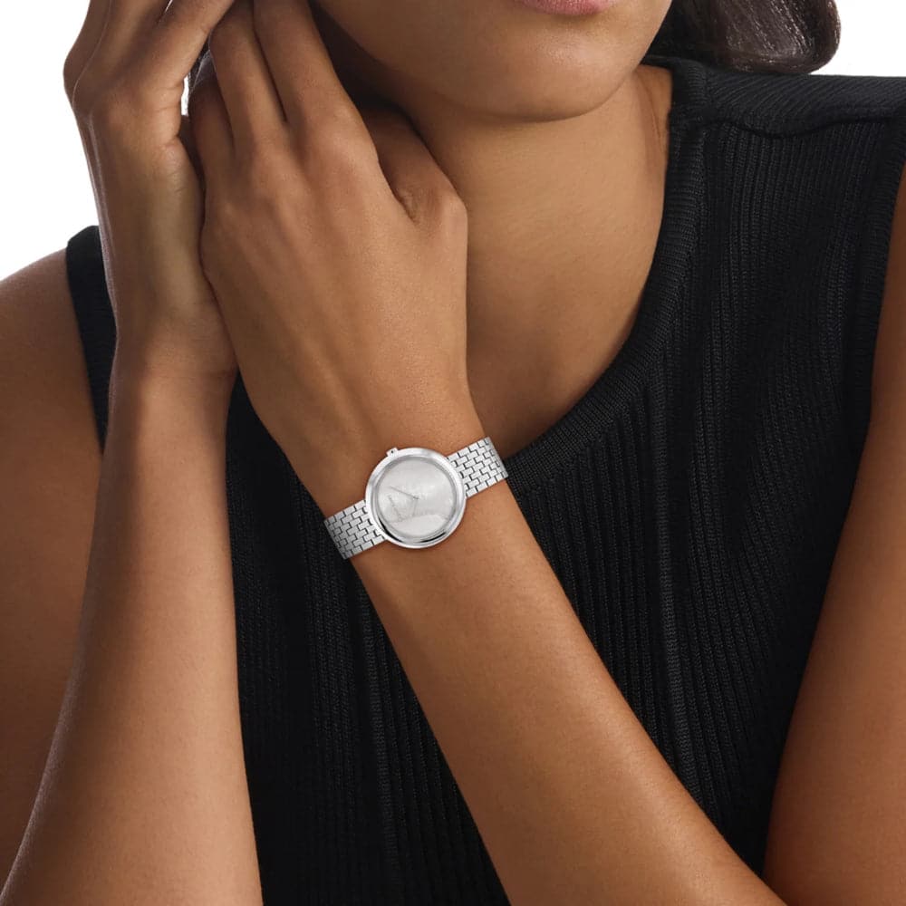 Calvin Klein Silver Dial Stainless Steel Strap Women Watch 25200320