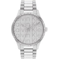 Calvin Klein Silver Dial Stainless Steel Strap Unisex Watch 25200342