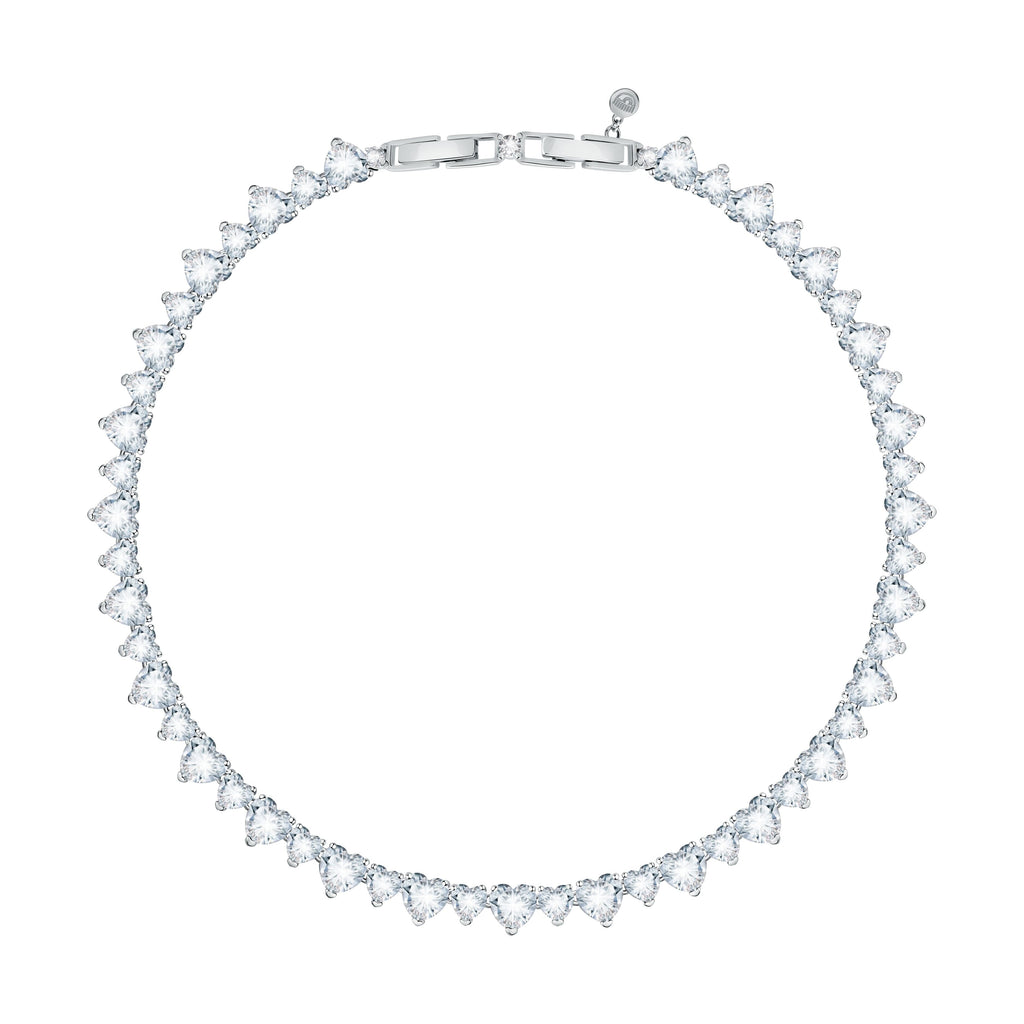 Chiara Ferragni Diamond Heart Silver Necklace