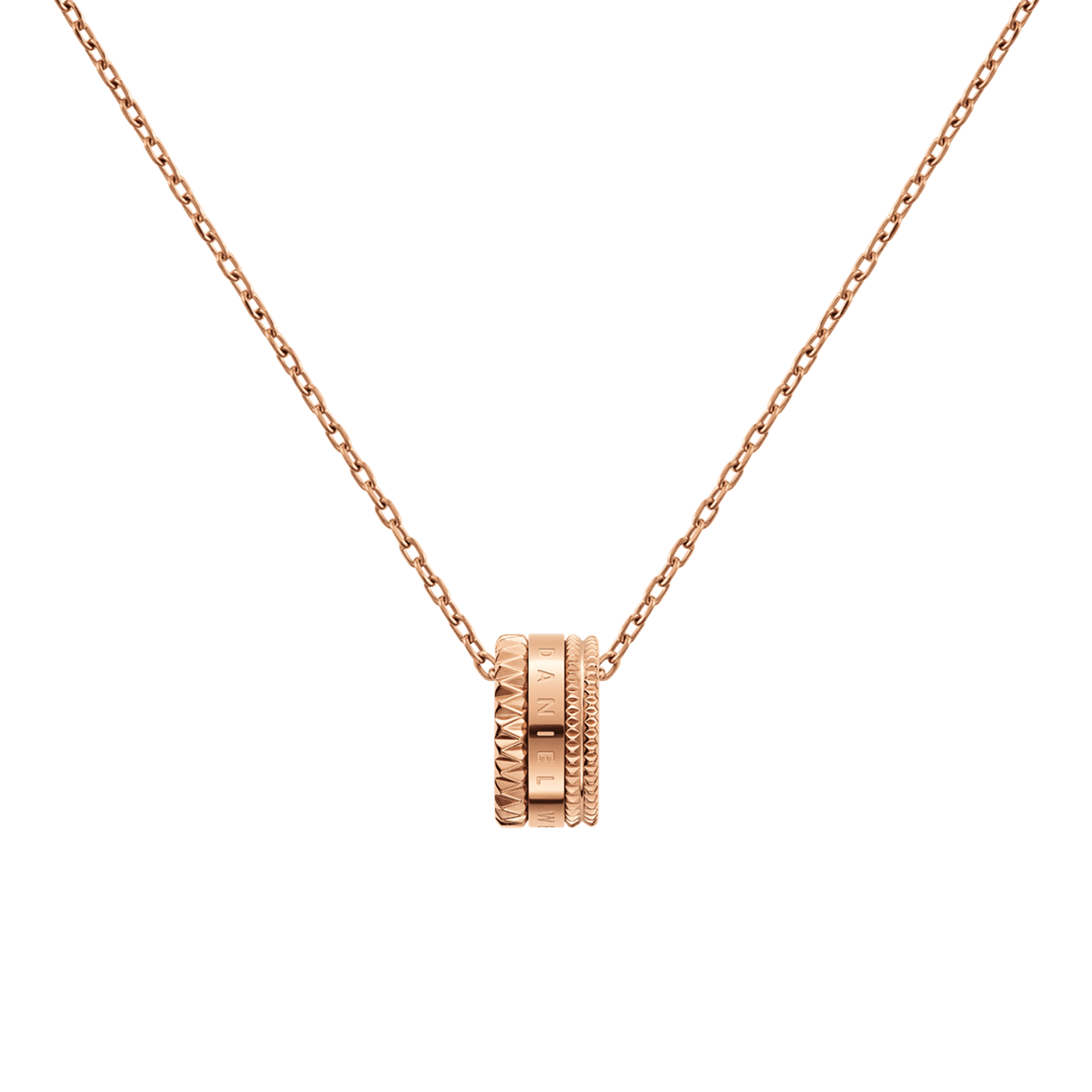Daniel Wellington Elevation Necklace Rose Gold