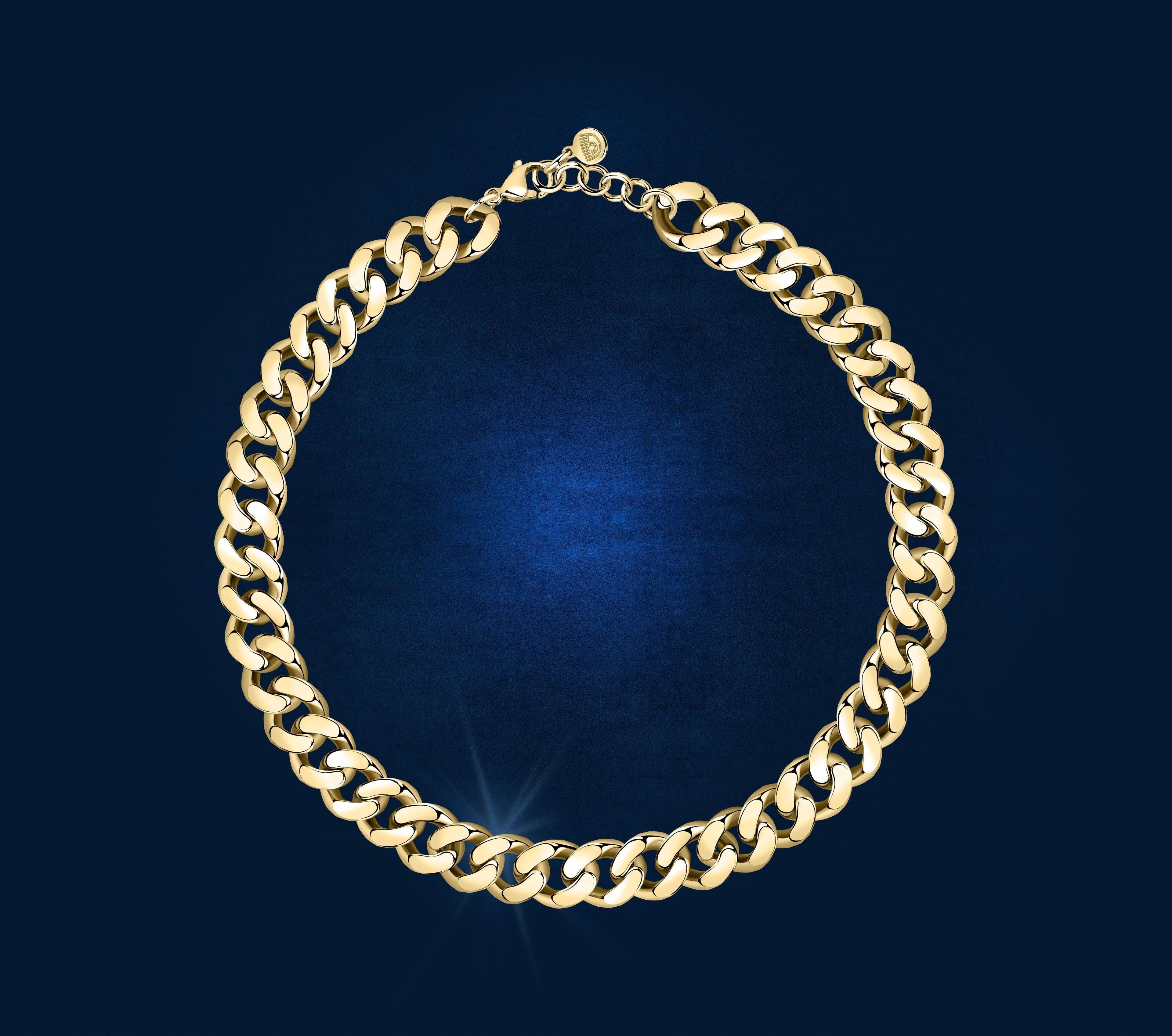 Chiara Ferragni Chain Collection Big Chain Gold Necklace
