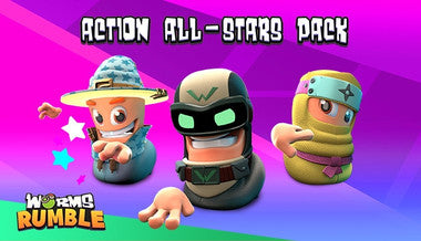 Worms Rumble - Action All-Stars Pack - PC (Steam)
