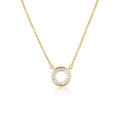 GEORGINI NOEL NIGHTS SLICED STONE NECKLACE GOLD
