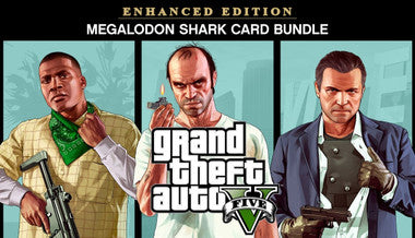 Grand Theft Auto V: Enhanced & Megalodon Shark Card - PC (Rockstar)