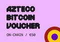 Azteco Bitcoin On-Chain €50 Voucher